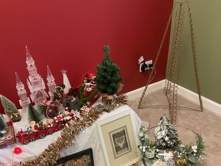 Large bundle Christmas decorations 