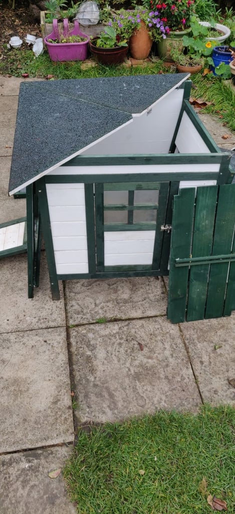 Pawhut chicken coop and run