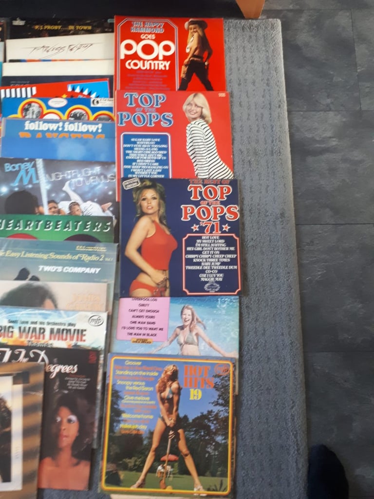 60+ Old Vinyls, LP, Long Plays from 60s & 70s, 80s. 331/3, 45 rpm, Pop Music, Funky, Classical