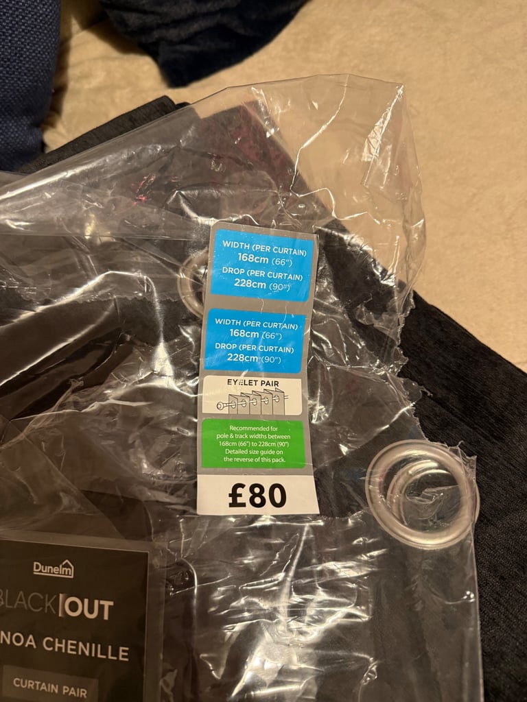 Genoa Chenille Blackout Curtains 