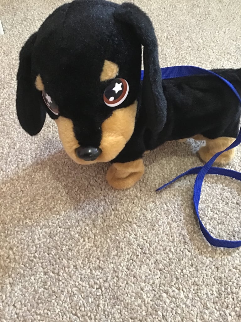image for Animagic Plush Toy My Wigglin' Walkin' Pup Waggles