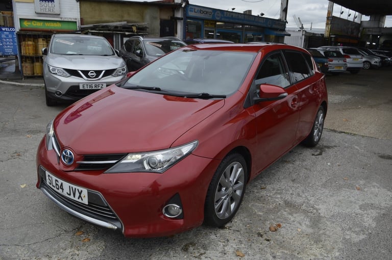 2014 Toyota Auris 1.8 VVTi Hybrid Excel 5dr CVT Auto ONE OWNER SAT NAV  HATCHBACK Petrol/Electric...