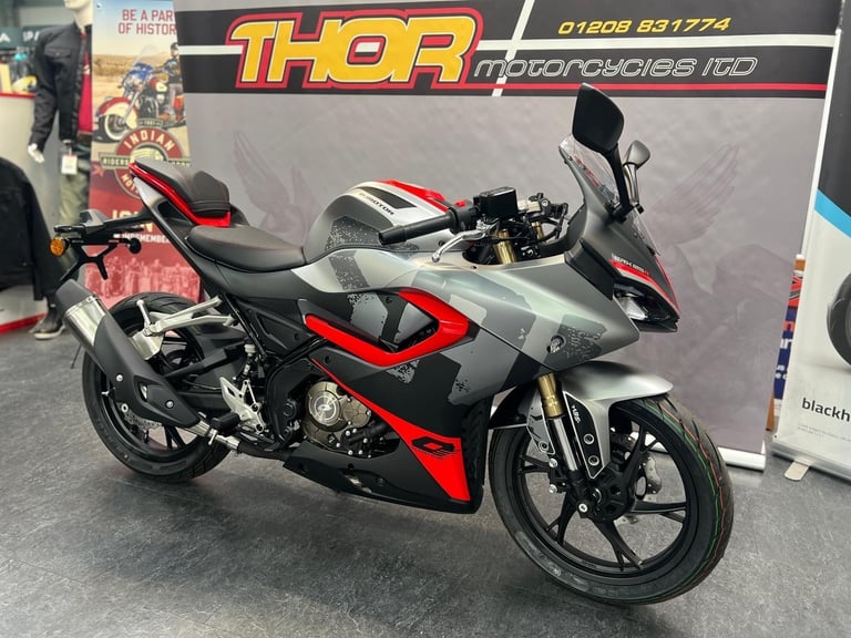 QJ MOTOR SRK125R 2025 TOP SEC ALL BRAND NEW MODEL AND ONLY £2999 