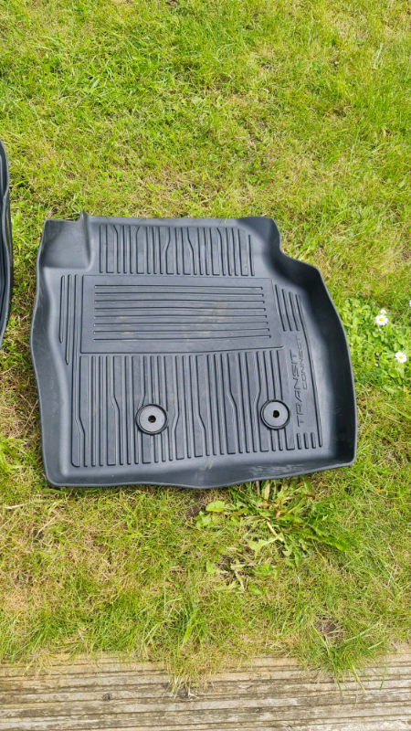 Ford transit connect genuine rubber floor mats 