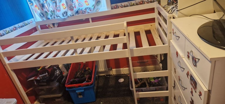  Shorty Mid Sleeper bed 
