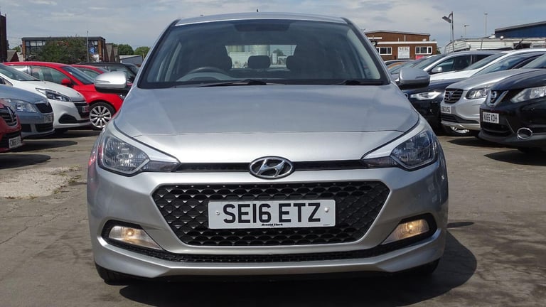 HYUNDAI I20 1.2 Blue Drive S Silver Manual Petrol 2016