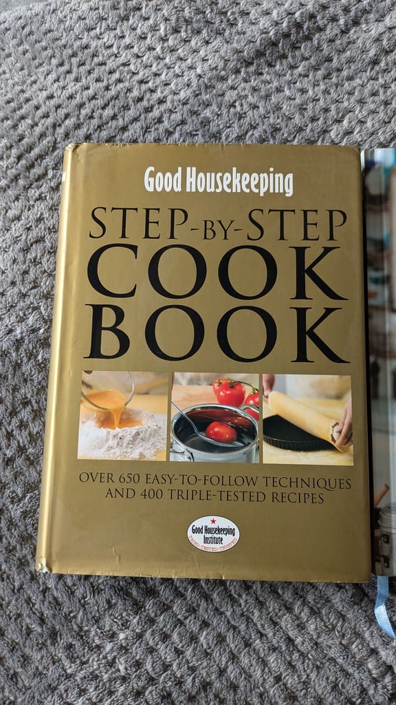 image for Two Recipe Books -Good Housekeeping Step by Step Cook Book and Bake by Rachel Allen