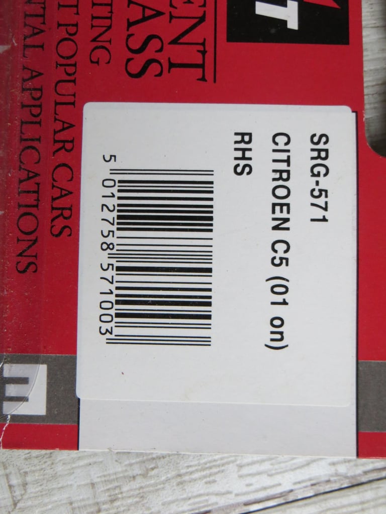 Citroen C5 (Mk1) electric door mirror (Right hand / drivers side) and spare glass