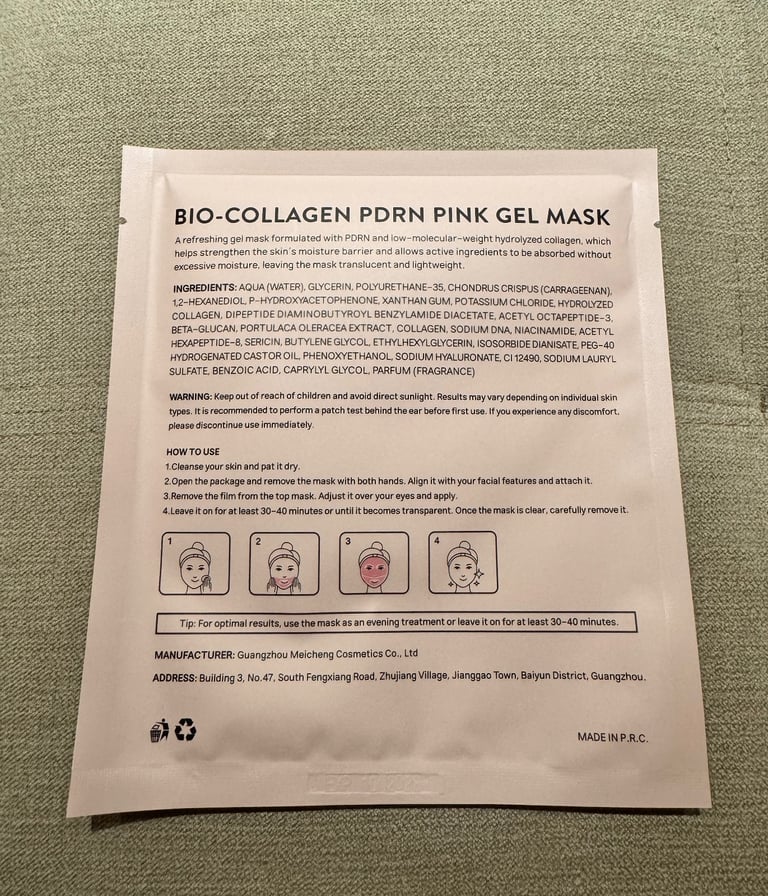 Bio-Collagen face mask