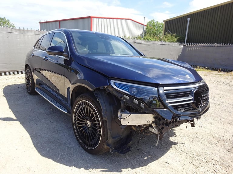 2021 71 REG MERCEDES EQC 400 4MATIC AMG LINE PREMIUM+ ELECTRIC DAMAGED SALVAGE