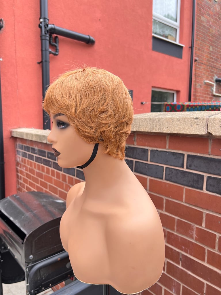 Pixie cut Humanhair wig 