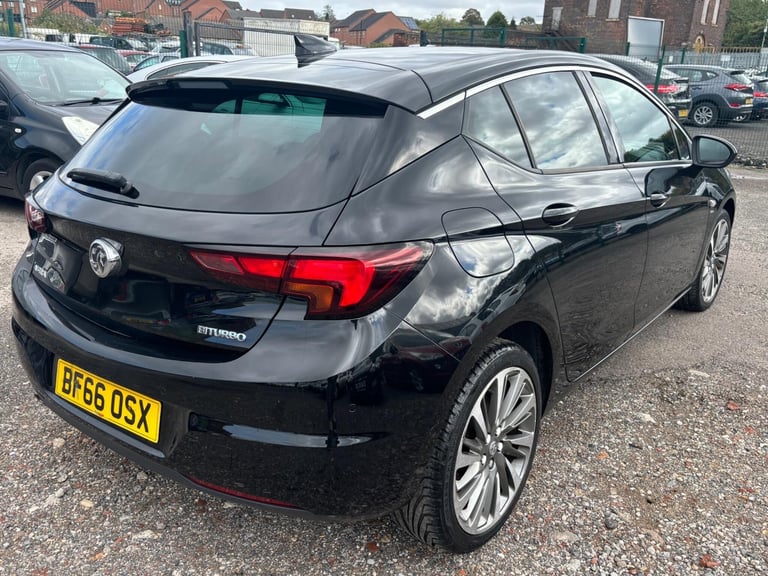 2016 Vauxhall Astra 1.6 CDTi Bi-Turbo 16V 160 SRi Nav 5dr HATCHBACK DIESEL Manual