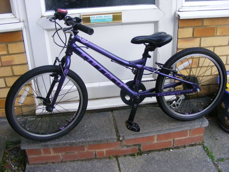 GIRLS 20" CARRERA BIKE ALUM FRAME IN GOOD CLEAN CONDITION  AGE 6+