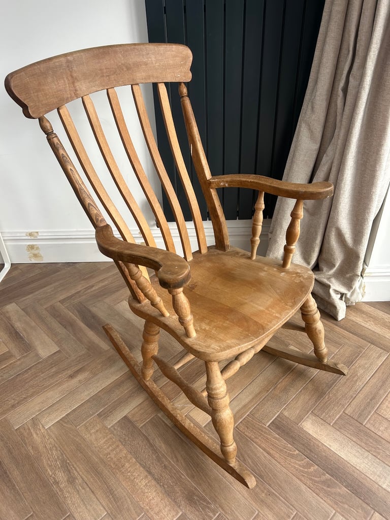 image for Wooden Rocking Chair