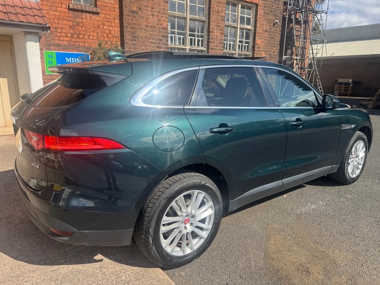 UK REG+LHD LEFT HAND DRIVE+2017 JAGUAR F-PACE DIESEL 20d PRESTIGE+AUTO+58k miles