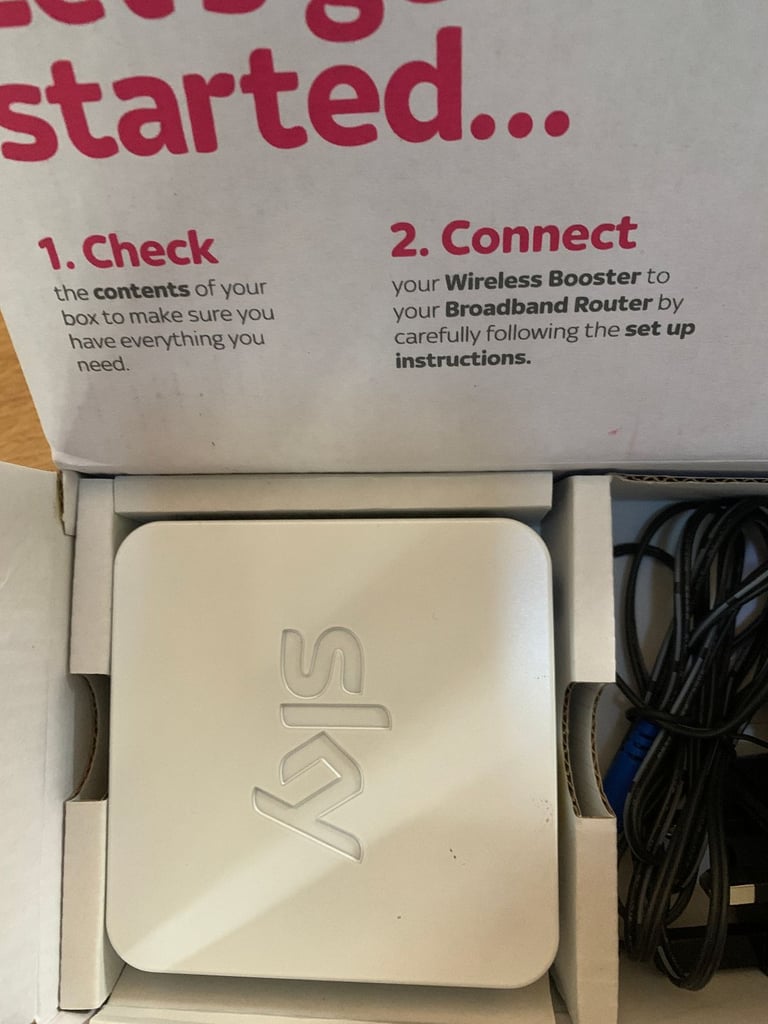image for Sky Broadband Wireless Wifi Signal Booster Extender SB601 Brand new