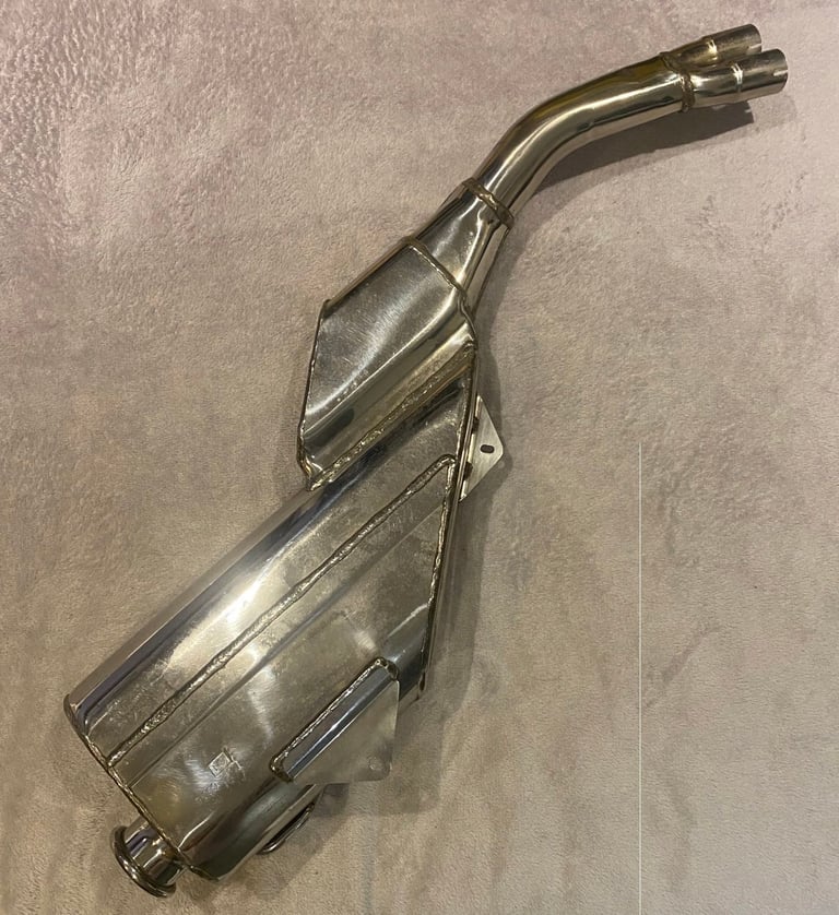 MZ BAGHIRA ORIGINAL EXHAUST CAN/MAN CAVE DECORATION? - REDUCED TO CLEAR