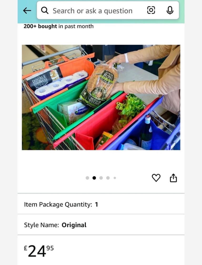 Shopping trolley bags NEW 