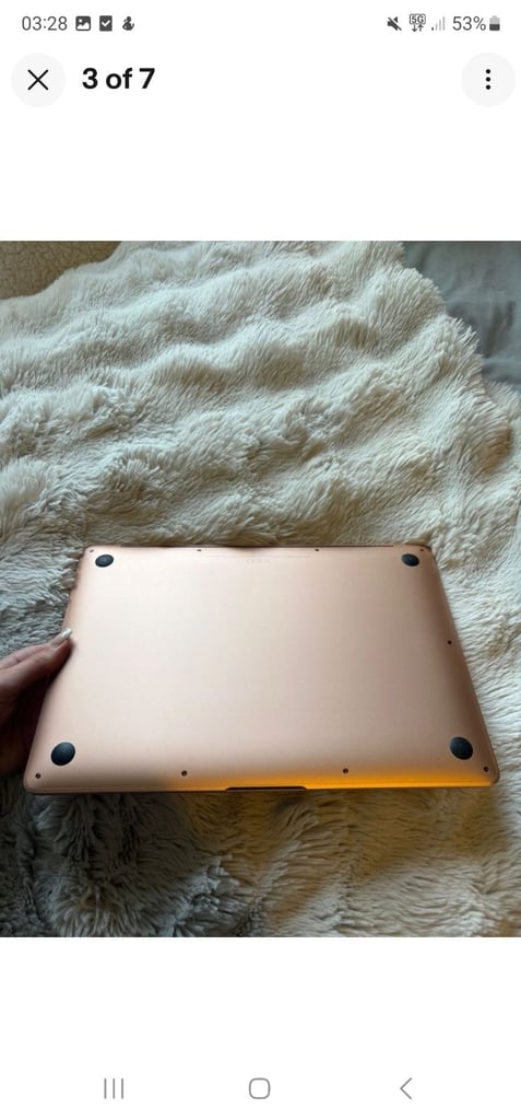 Apple MacBook Air 13.3-inch. Rose gold color 