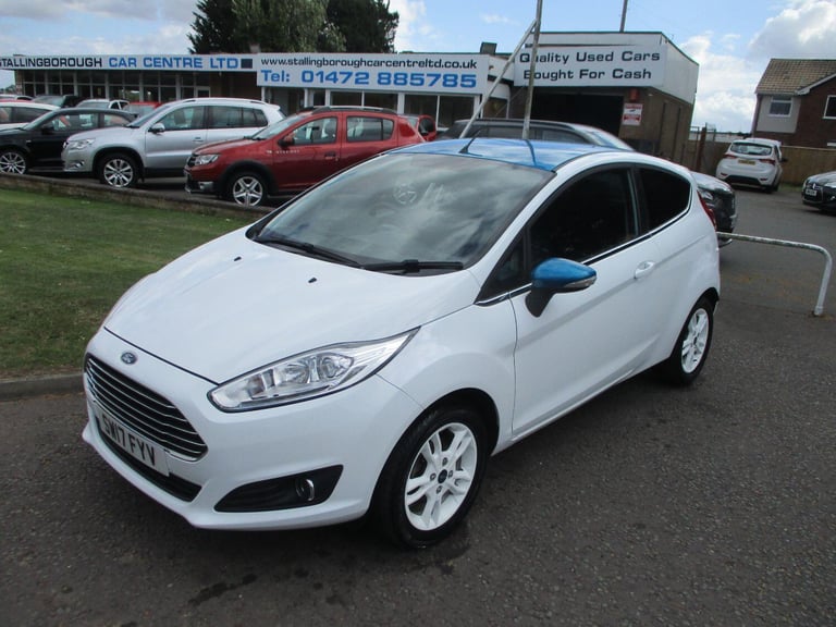 image for FORD FIESTA 1.25 ZETEC WHITE EDITION SPRING 3 DOOR 2017