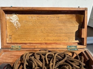 SHIPS LOG Excelsior IV Patent Log