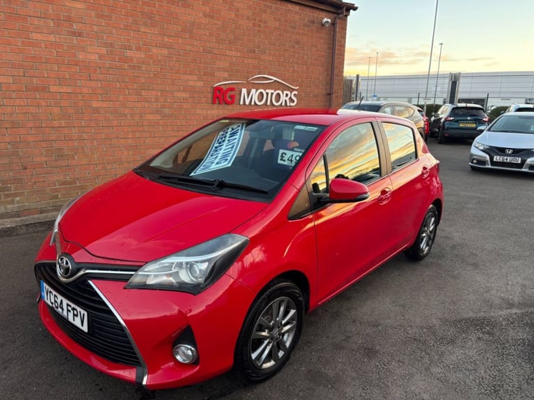  Toyota Yaris 1.33 VVT-i Icon Red 5dr Hatch Petrol
