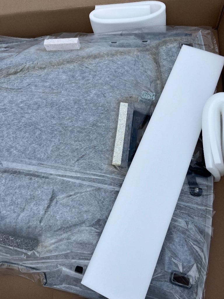 VW Golf MK7 Roof Headliner Pearl Grey 5G4867501PZA4 NEW