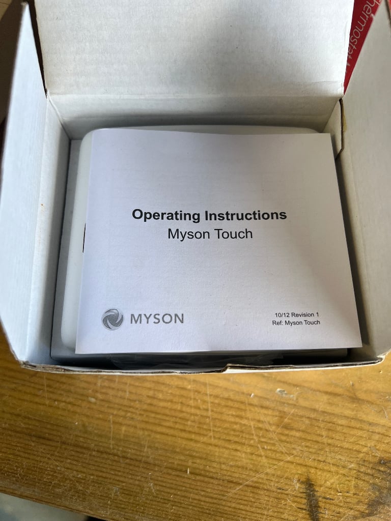 Myson Touch thermostat
