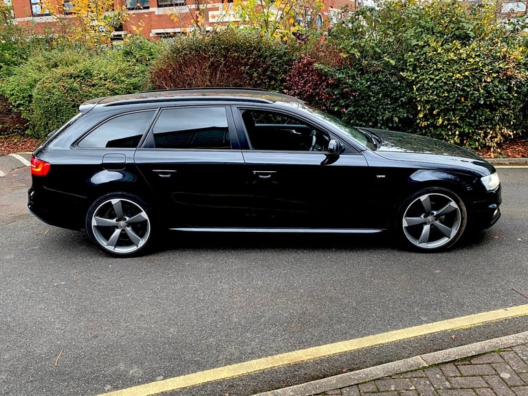 2012 AUDI A4 AVANT BLACK EDITION 2.0 TDI FACELIFT FSH NEW CLUTCH/FLYWHEEL LOVELY CAR