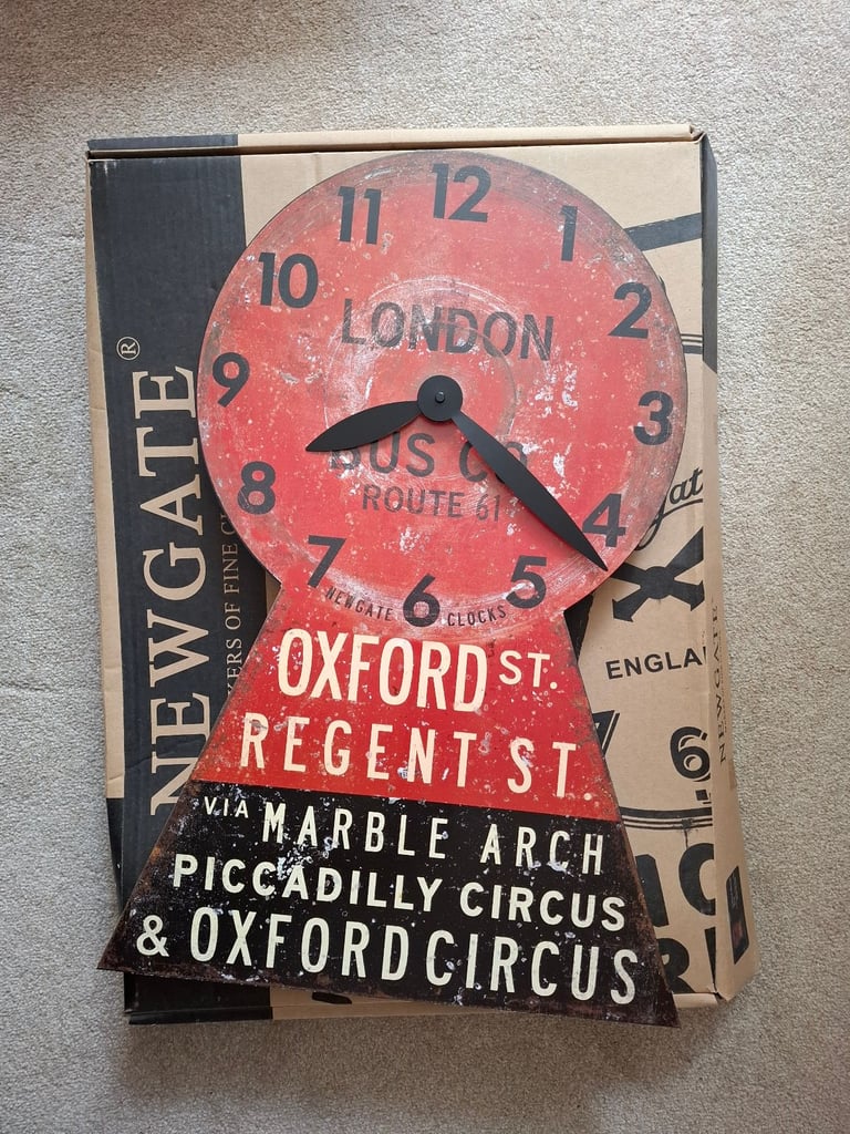 image for Newgate London Bus Clock