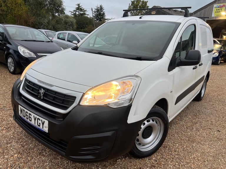 2017 Peugeot Partner 1.6 BlueHDi 856 S L1 4dr PANEL VAN Diesel Manual
