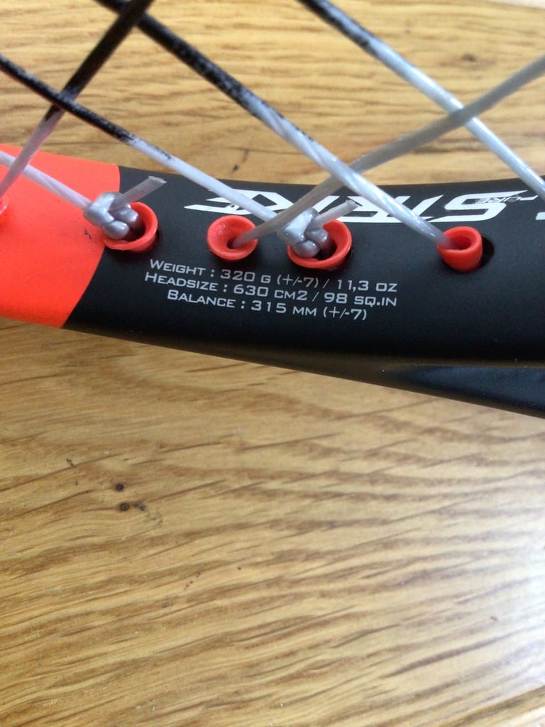 Babolat Pure Strike Tour Tennis Racket. Grip 4. New Luxilon Restring 