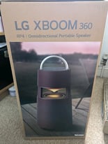 Brand new LG X Boom 360 RP4 wireless omnidirectional portable speaker