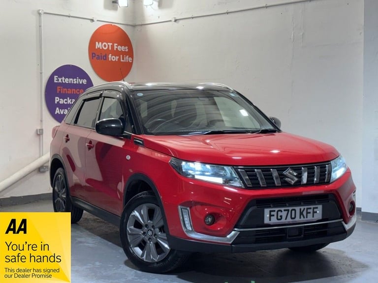 2020 70 SUZUKI VITARA 1.4 BOOSTERJET MHEV SZ-T SUV 5DR PETROL HYBRID MANUAL EURO