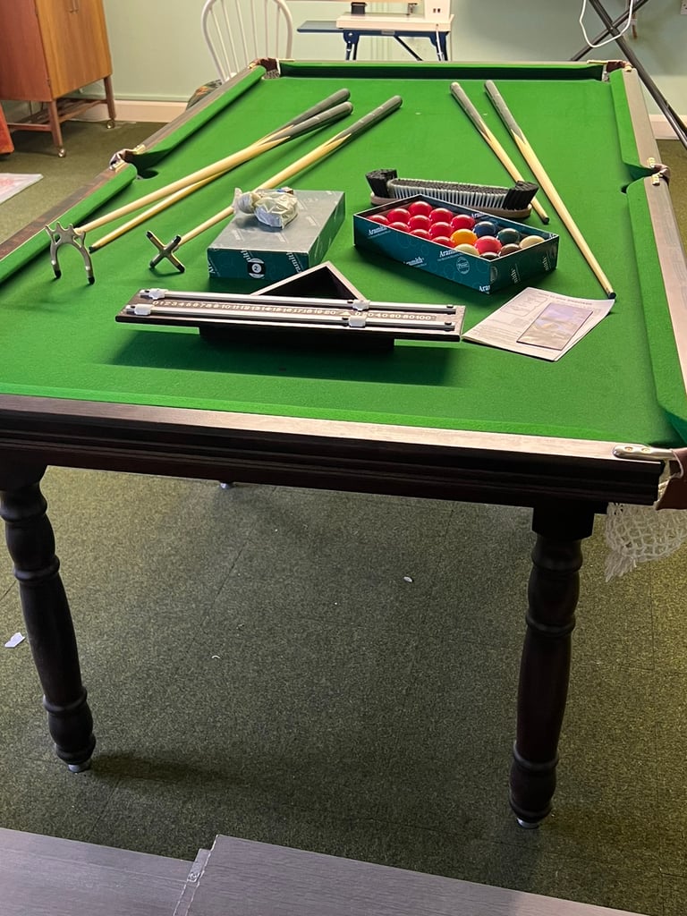Riley Snooker Table Slate Bed 7 x 4