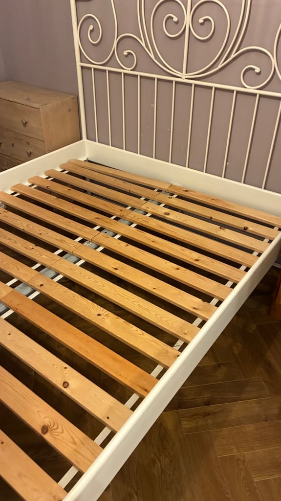 Ikea metal bed frame 