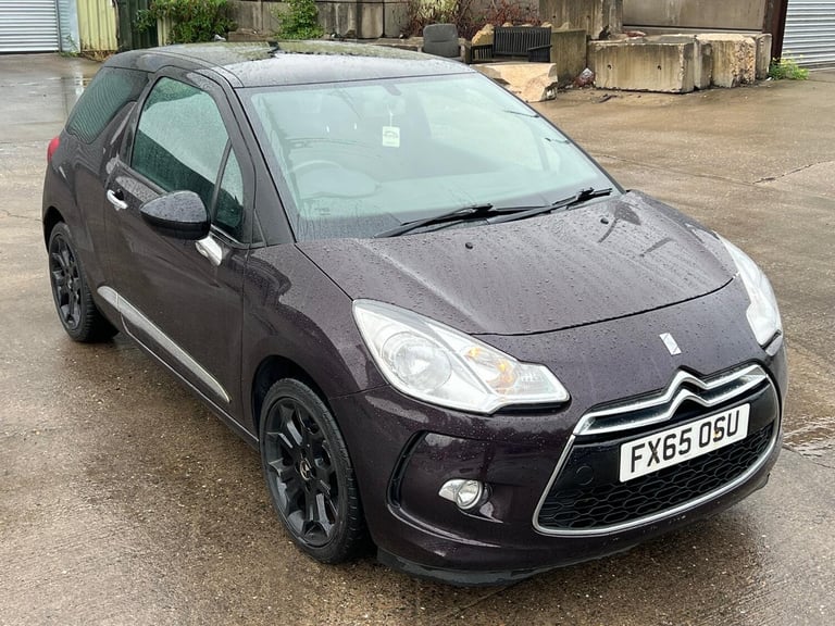 2015 DS Automobiles DS 3 1.6 BlueHDi DStyle 3dr HATCHBACK Diesel Manual