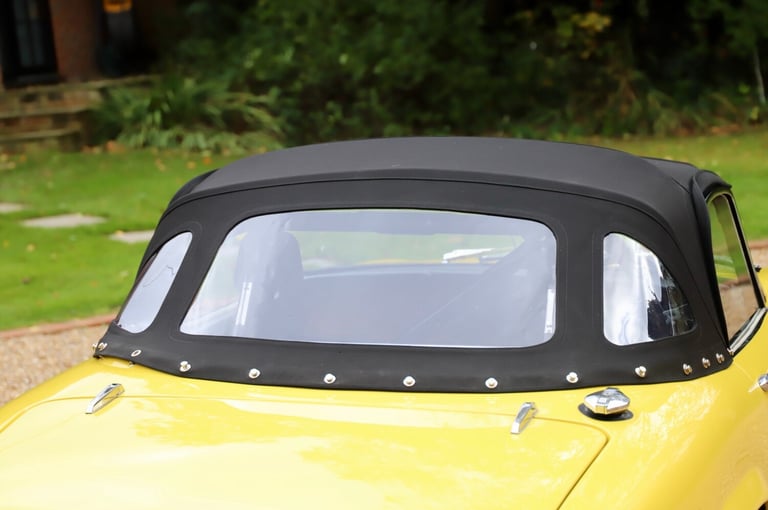 1972 Lotus Elan 1972.  £20k repaint in Lotus Yellow / Cirrus White. Mohair Hoo  PETROL Manual