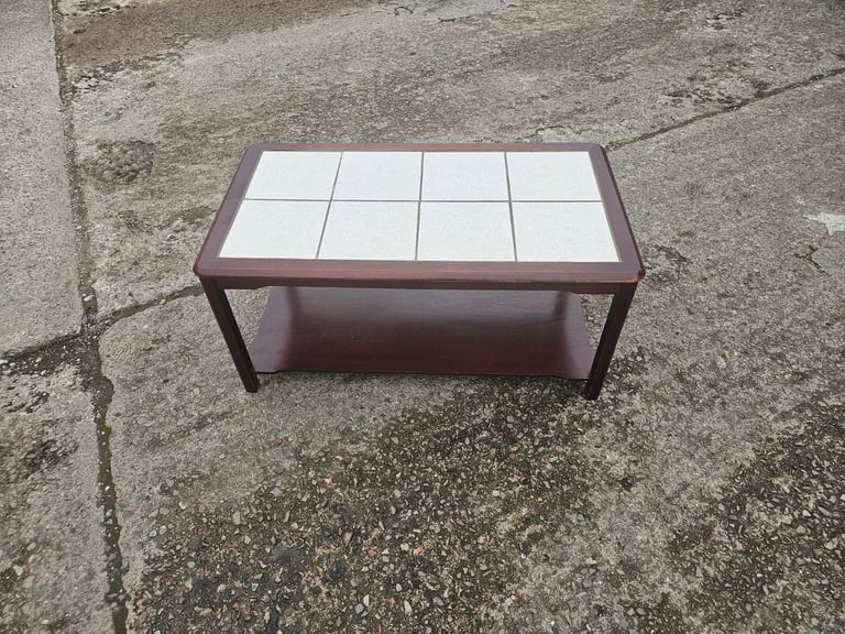image for Retro tiled coffee table 