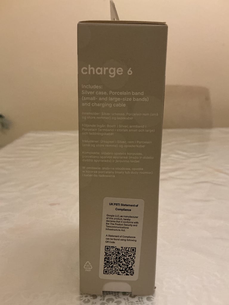 Fitbit smart watch charge 6
