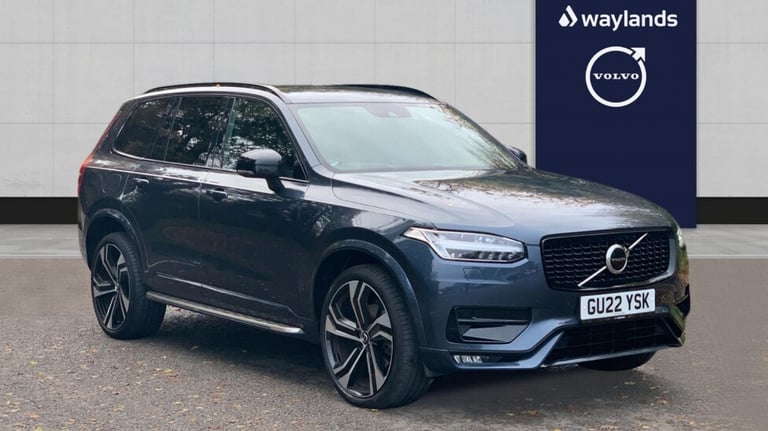 2022 Volvo XC90 R-Design Pro, B5 AWD mild hybrid, 7 Seats Estate Diesel Automatic