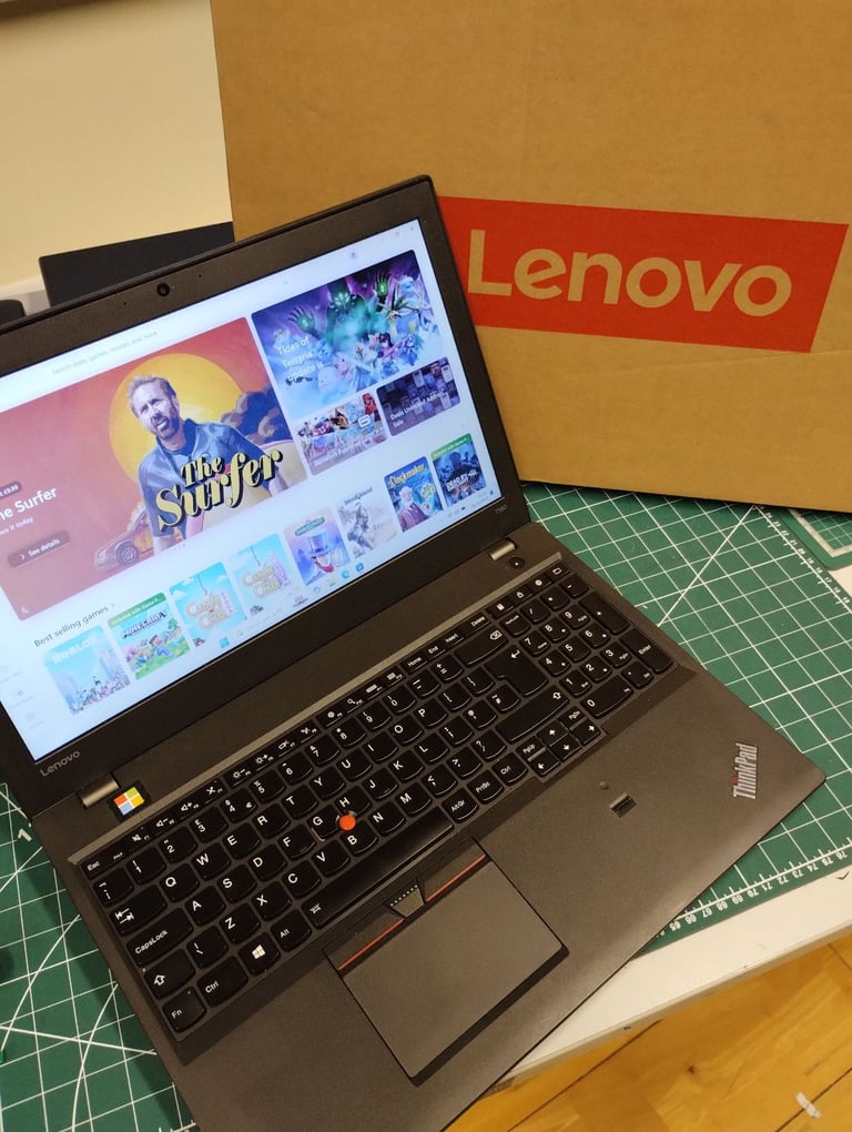 Lenovo Laptop. Windows 11, MS OFFICE, 16GB RAM, i5 CPU, 240GB SSD, HDMI, Backlit Keys, WebCam. 