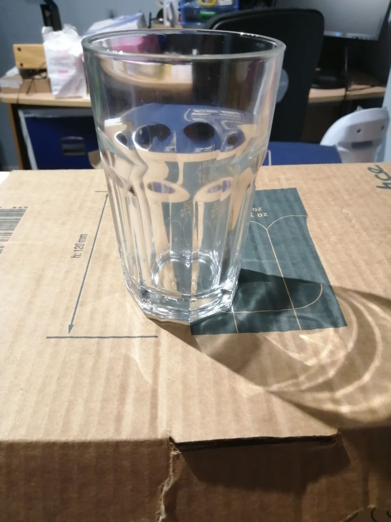 image for 12 Brand New glass tumbler glasses