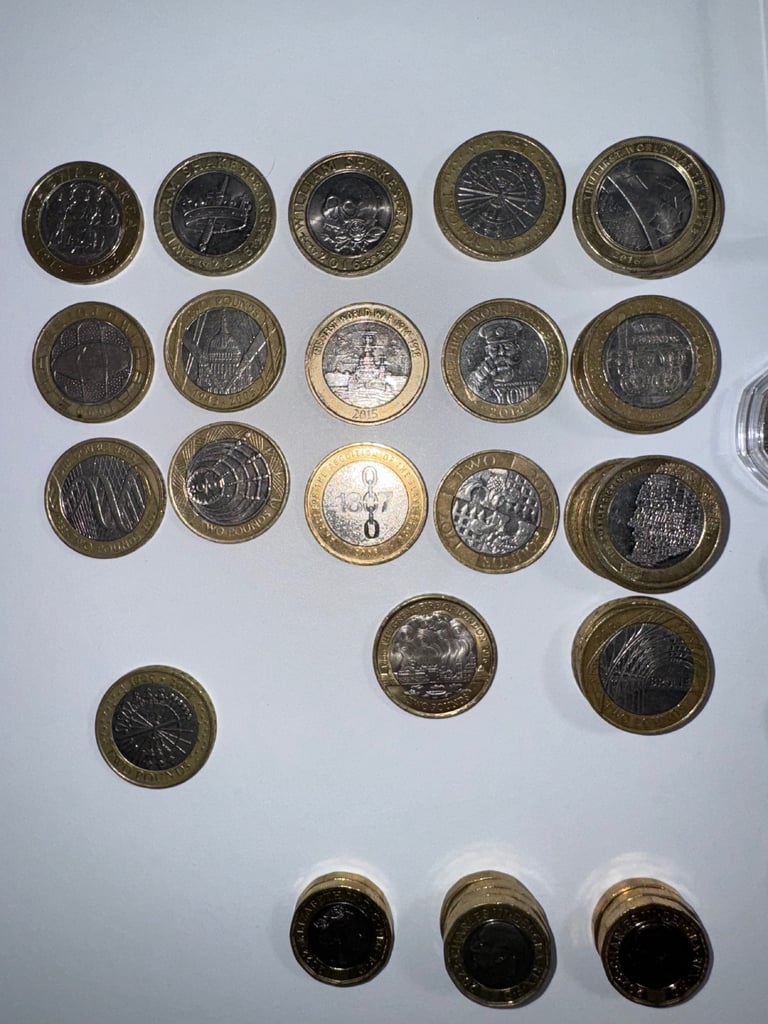 50p & £2 Coin Collection Job Lot