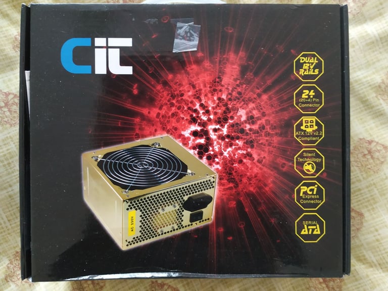 Power supply ATX for computer 500 Watt New Original Quality Item