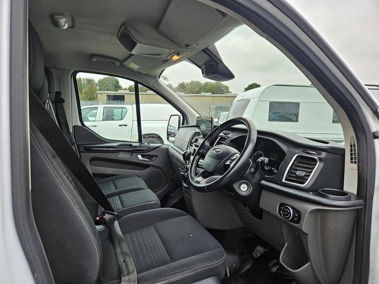 2021 ON A 70 FORD TRANSIT CUSTOM 320 TDCI LIMITED 130BHP CREWVAN ONLY 93K MILES