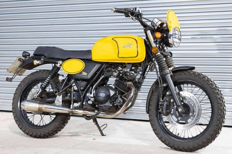 2018 AJS TEMPEST SK125-25A Tempest Scrambler 125 PETROL Manual