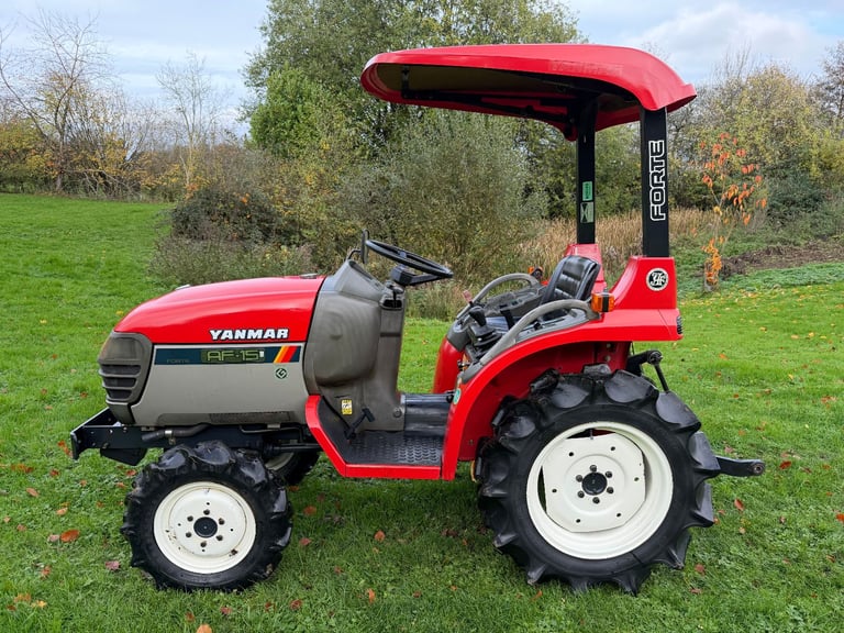 YANMAR AF15 4WD Compact Tractor, Flail, Rotavator available ** MINT CONDITON *** Only 681 hours