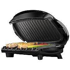 Used George Foreman  5-Burger Grill with Removable Plates