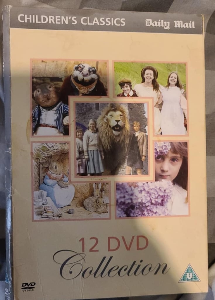 image for CHILDRENS CLASSICS DVD SET PROMO DAILY MAIL 12 DISC COLLECTION PROMO RARE